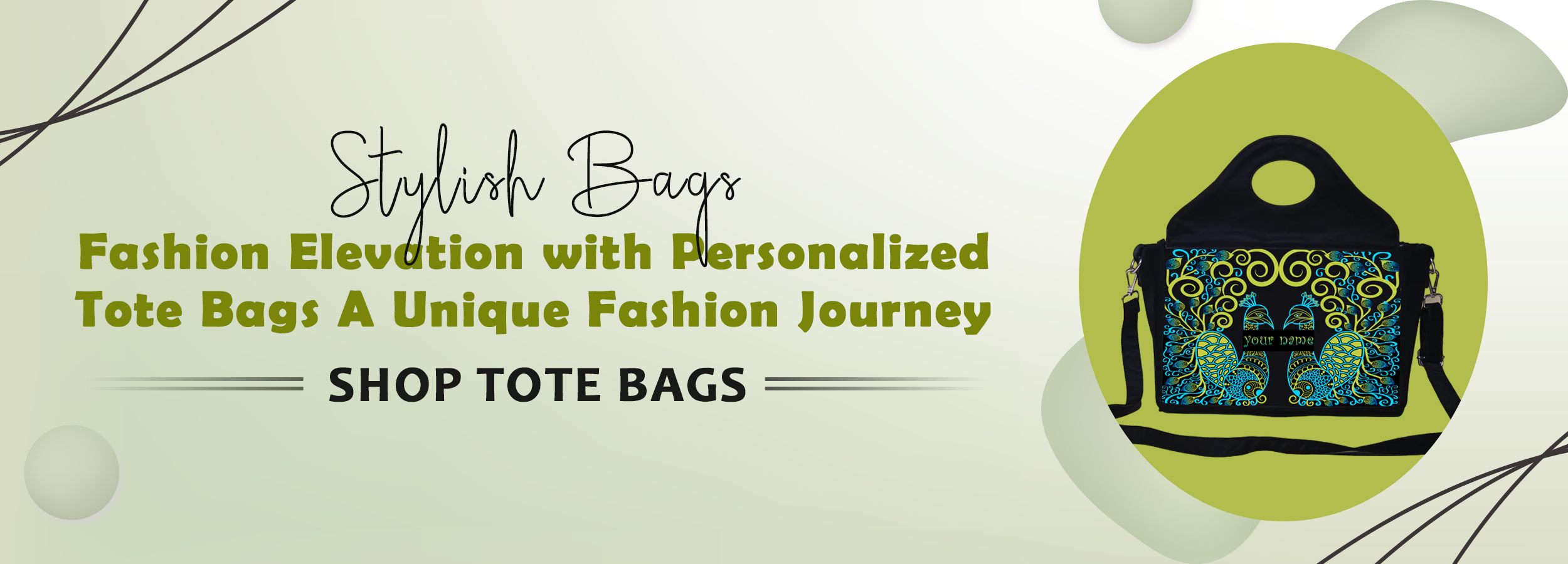 Fashion Elevation with Personalized Tote Bags