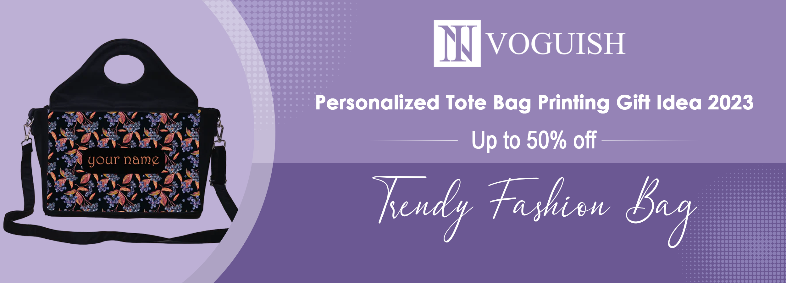 Personalized Tote Bag Printing Gift Idea 2023