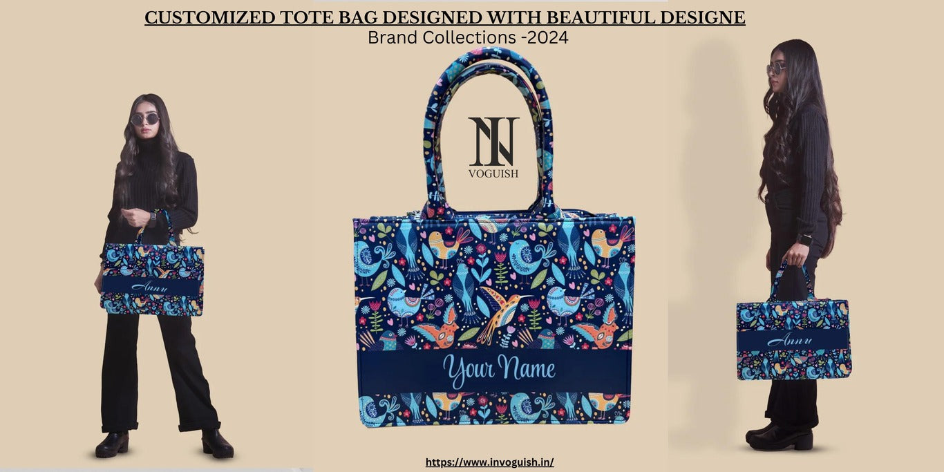 "Uniquely Printed Custom Tote Bags: Your Personalized Style Statement"