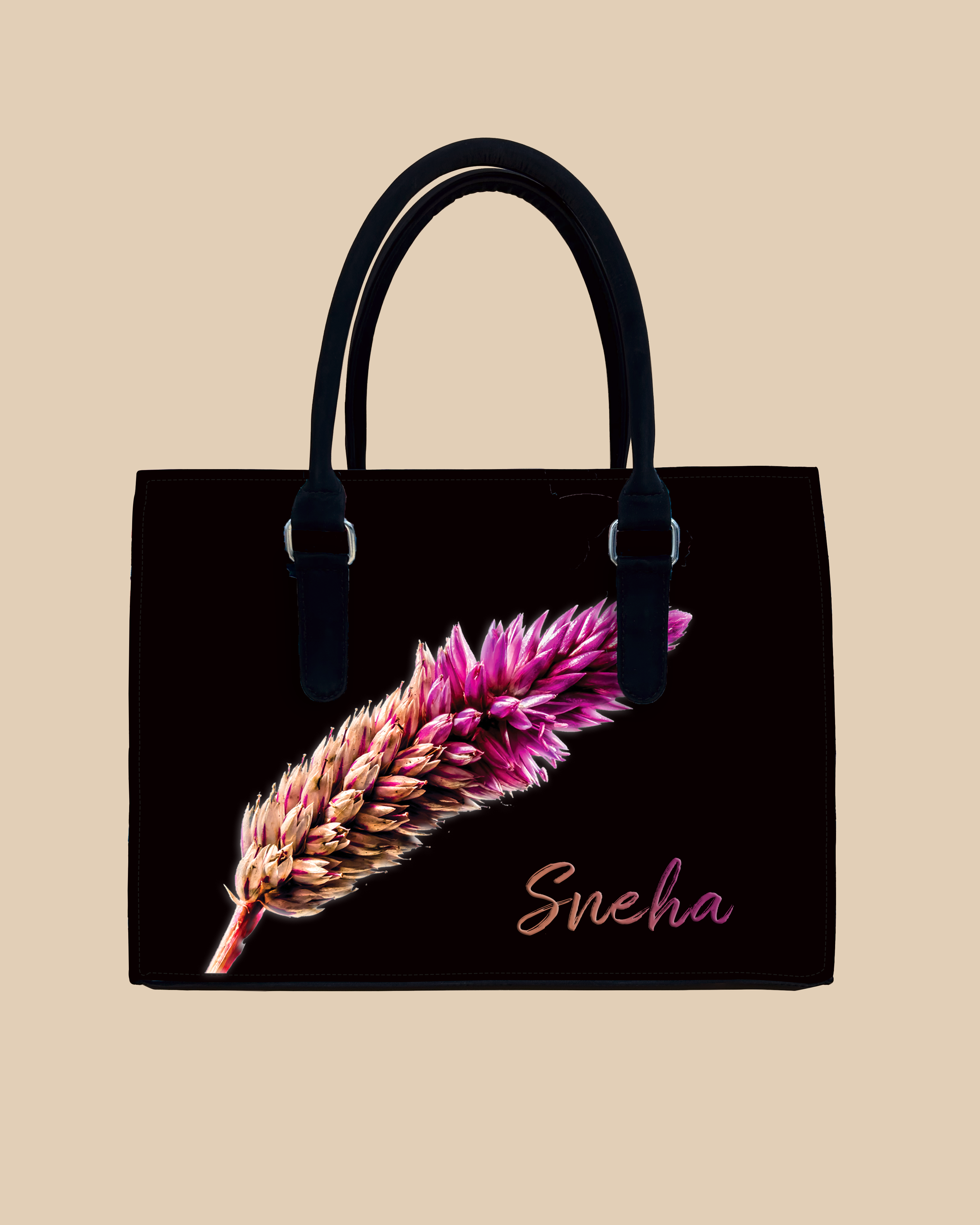 Beautiful Flower Designer Sling Tote