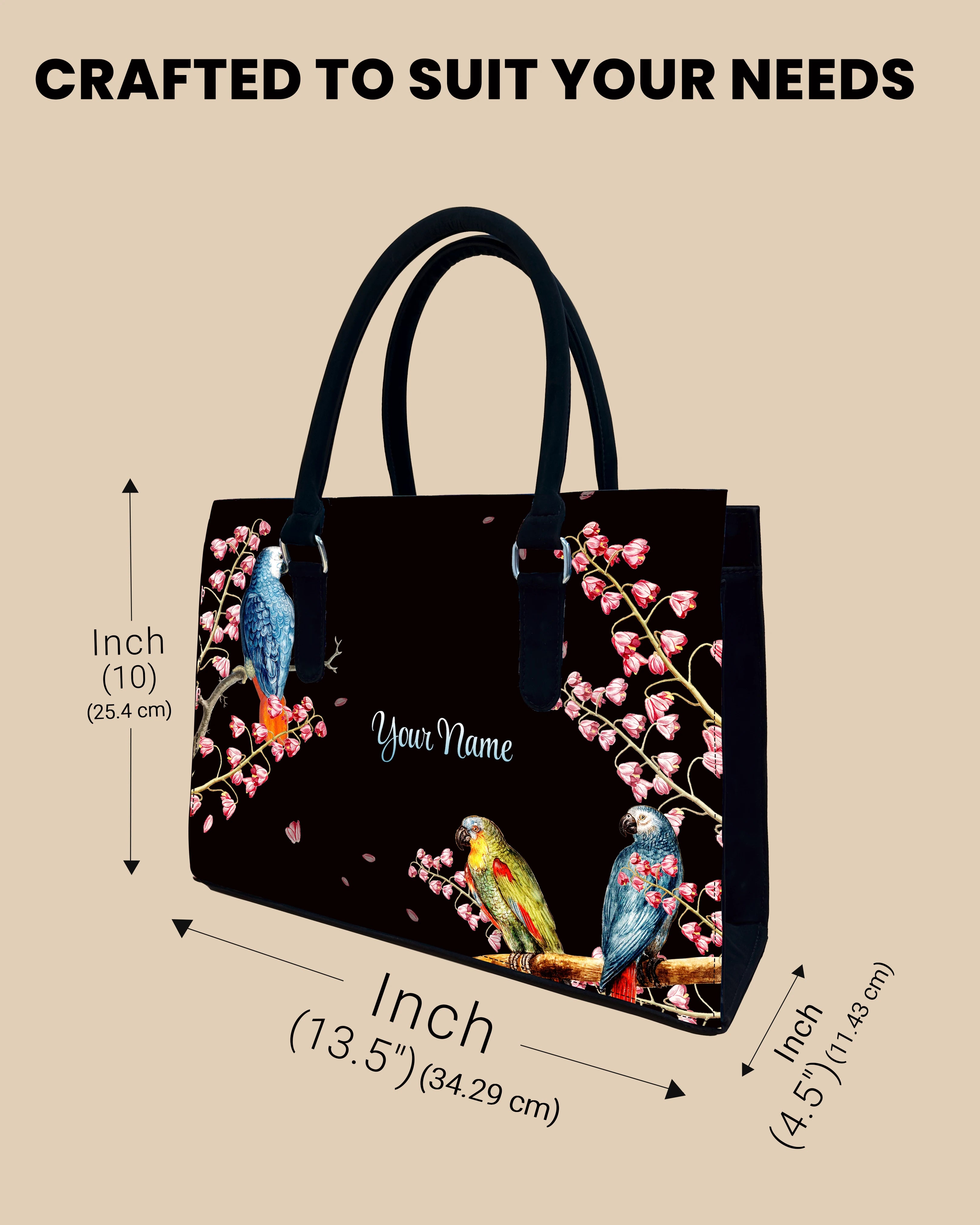 colorful parrot Customized Sling Bag