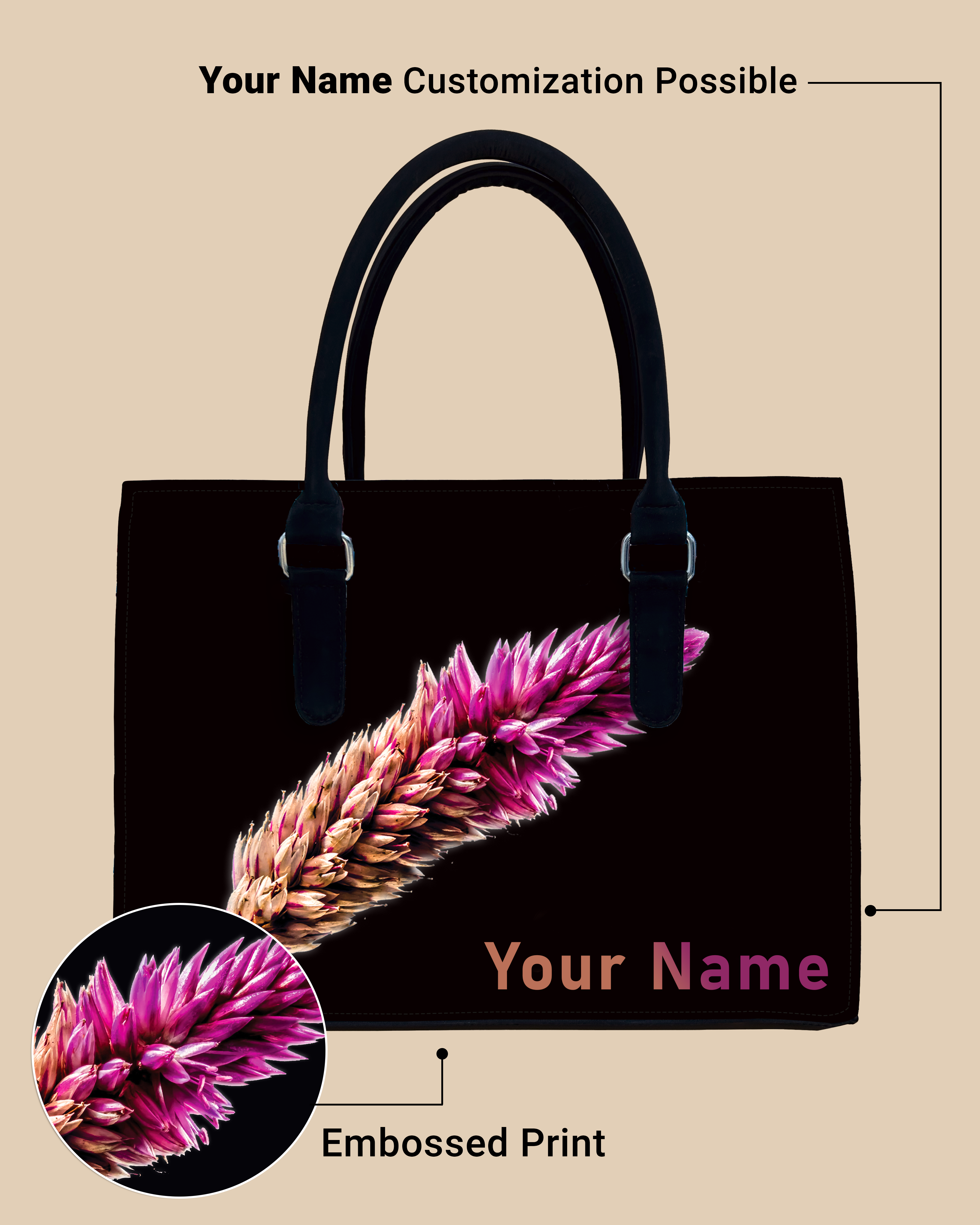 personalized bag tote