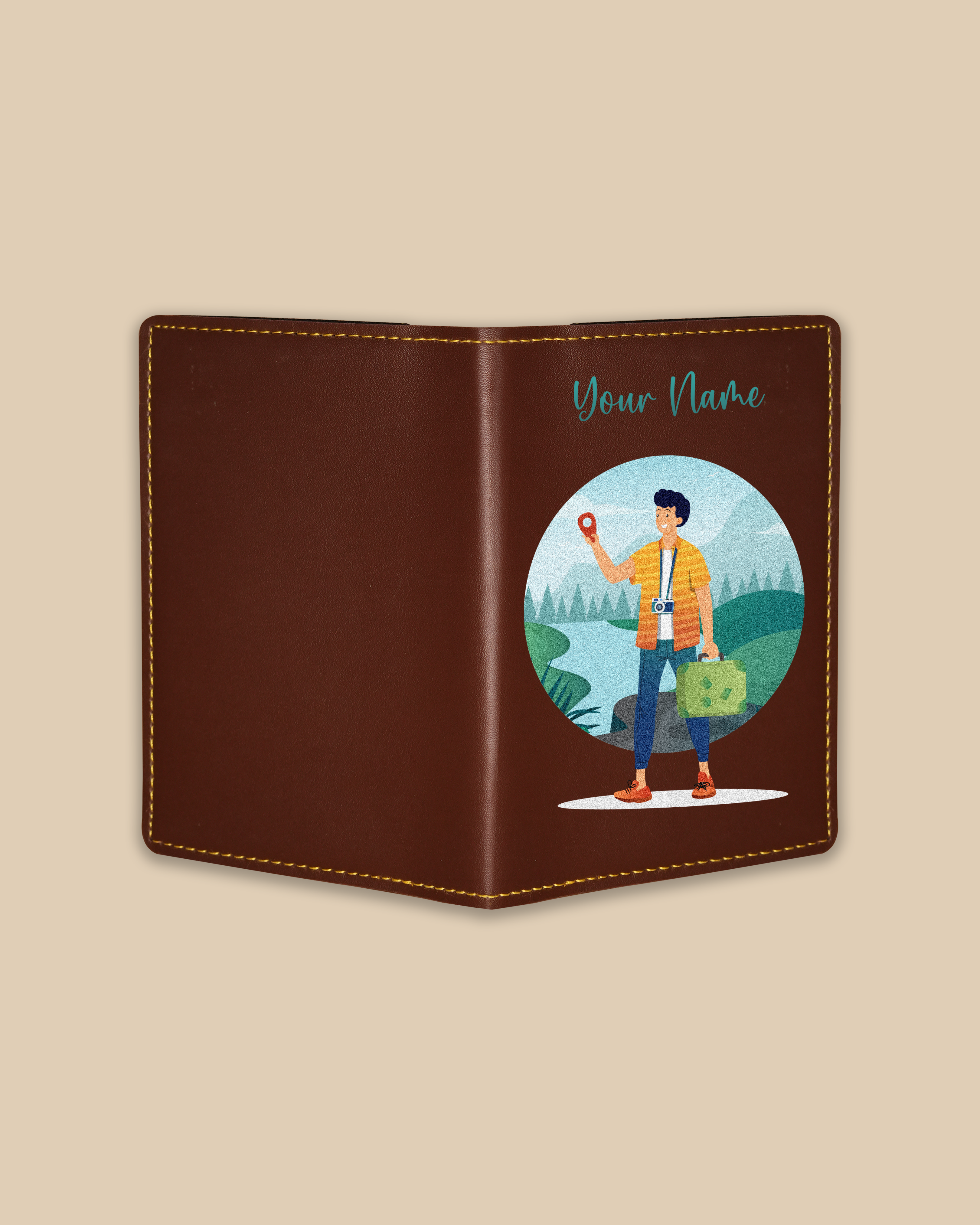 Customized Passport Cover - ADVENTURES