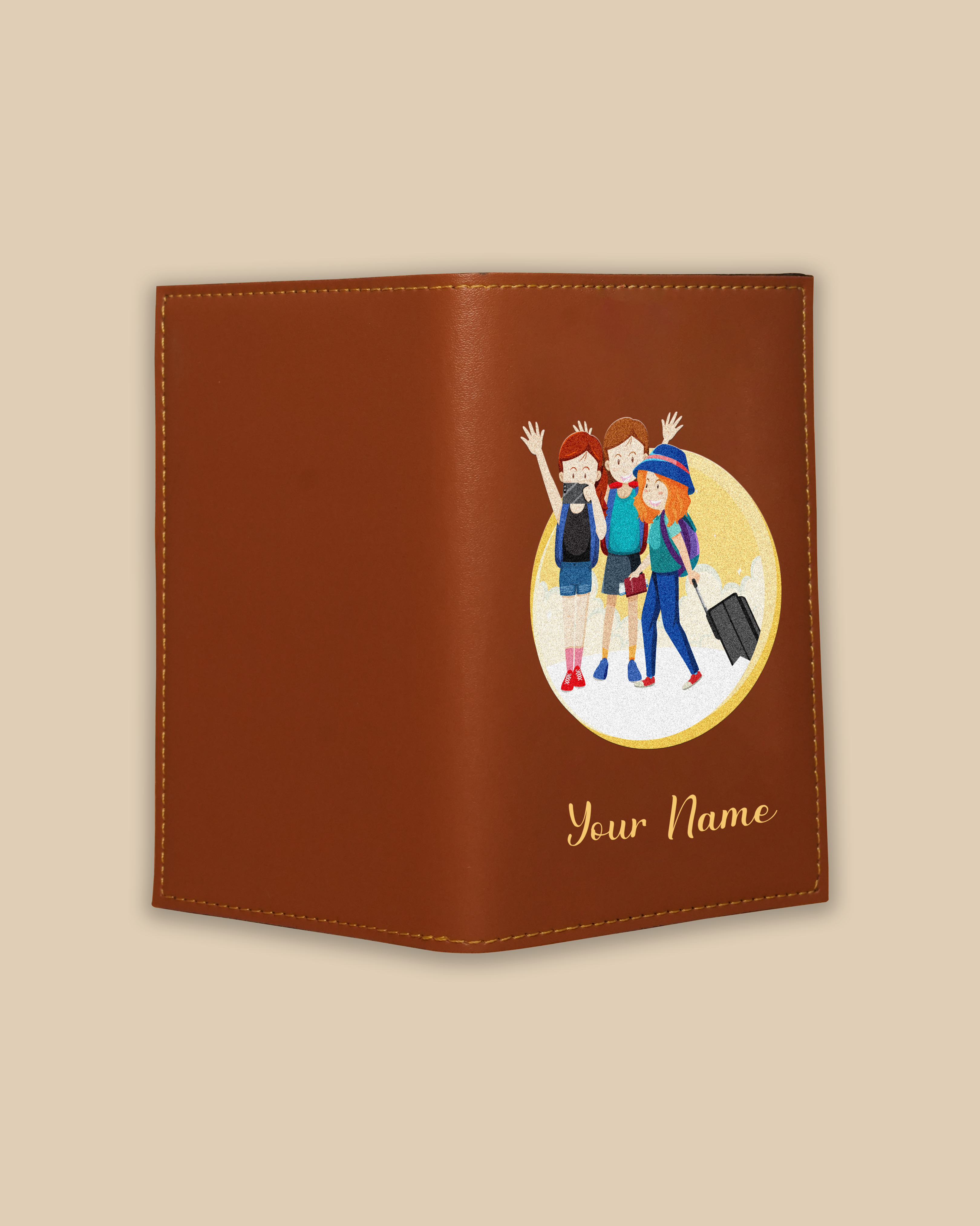 Customized Passport Cover -   FUN TIME