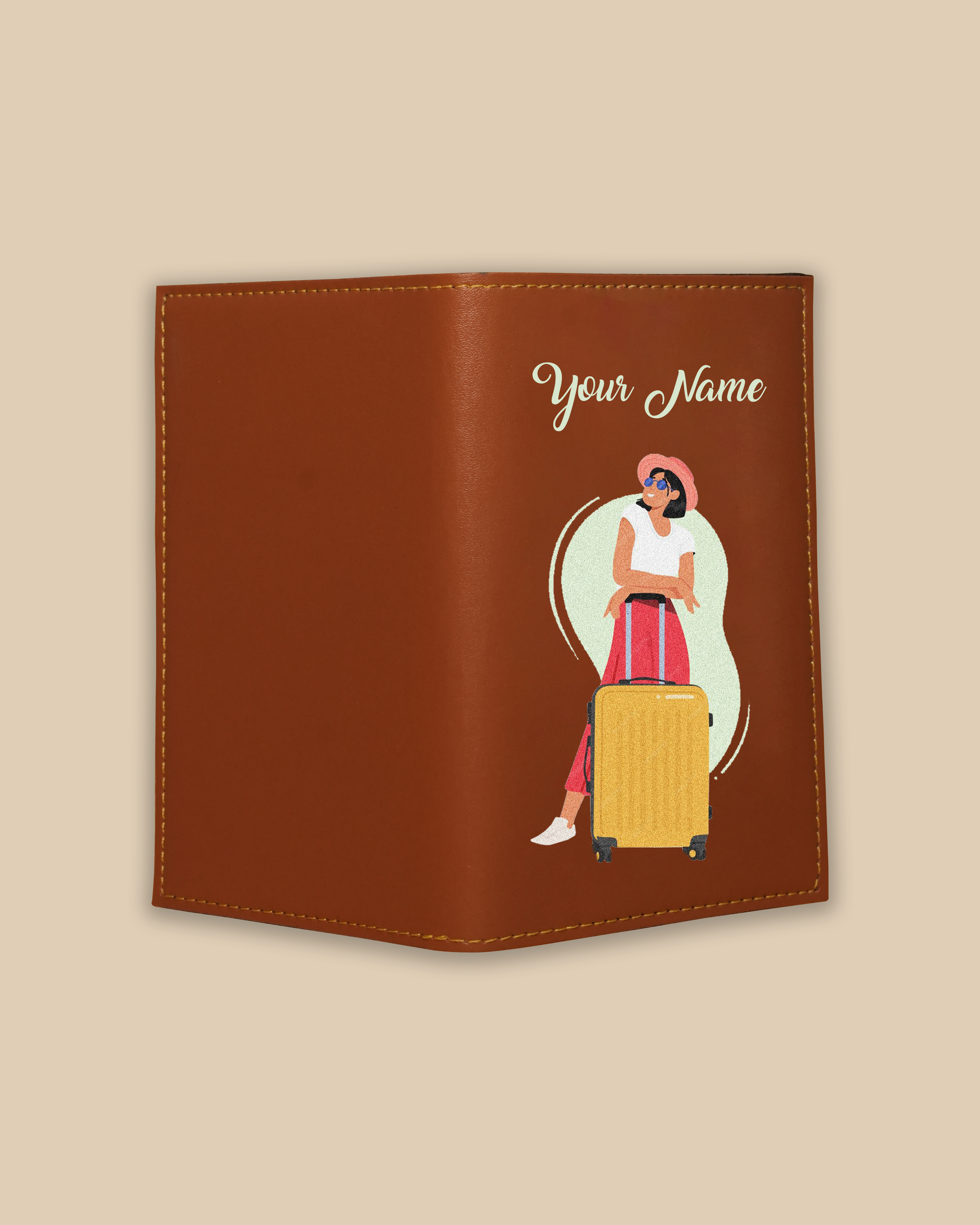 Customized Passport Cover -GENEROUS GEMINI