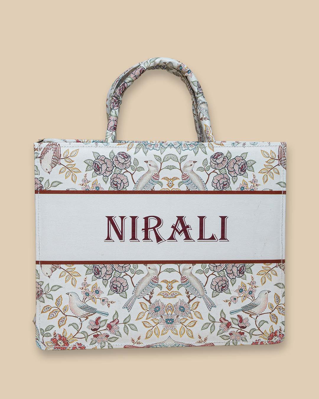 Sparrow designed Personalized Tote Bag